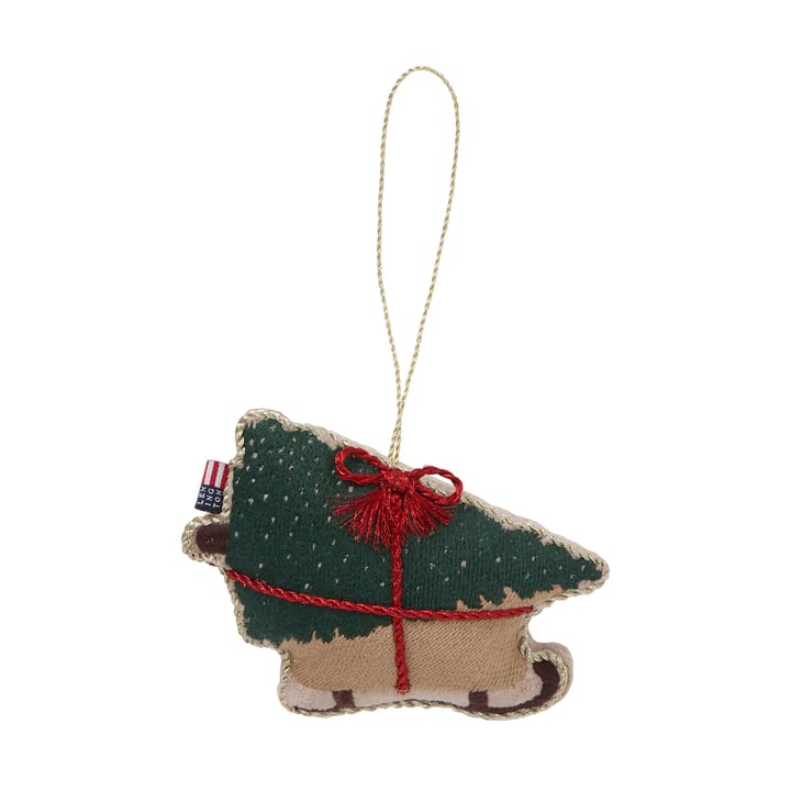 Dog sleigh オーガニックコットン クリスマスハンギング - Multi - Lexington | レキシントン