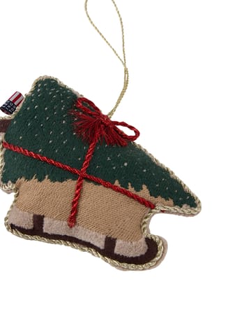 Dog sleigh オーガニックコットン クリスマスハンギング - Multi - Lexington | レキシントン