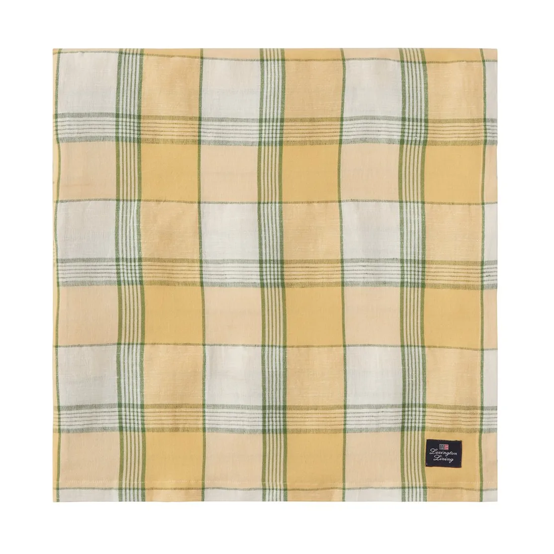 Easter Linen/Cotton テーブルクロス 150x250 cm, Yellow-green Lexington | レキシントン