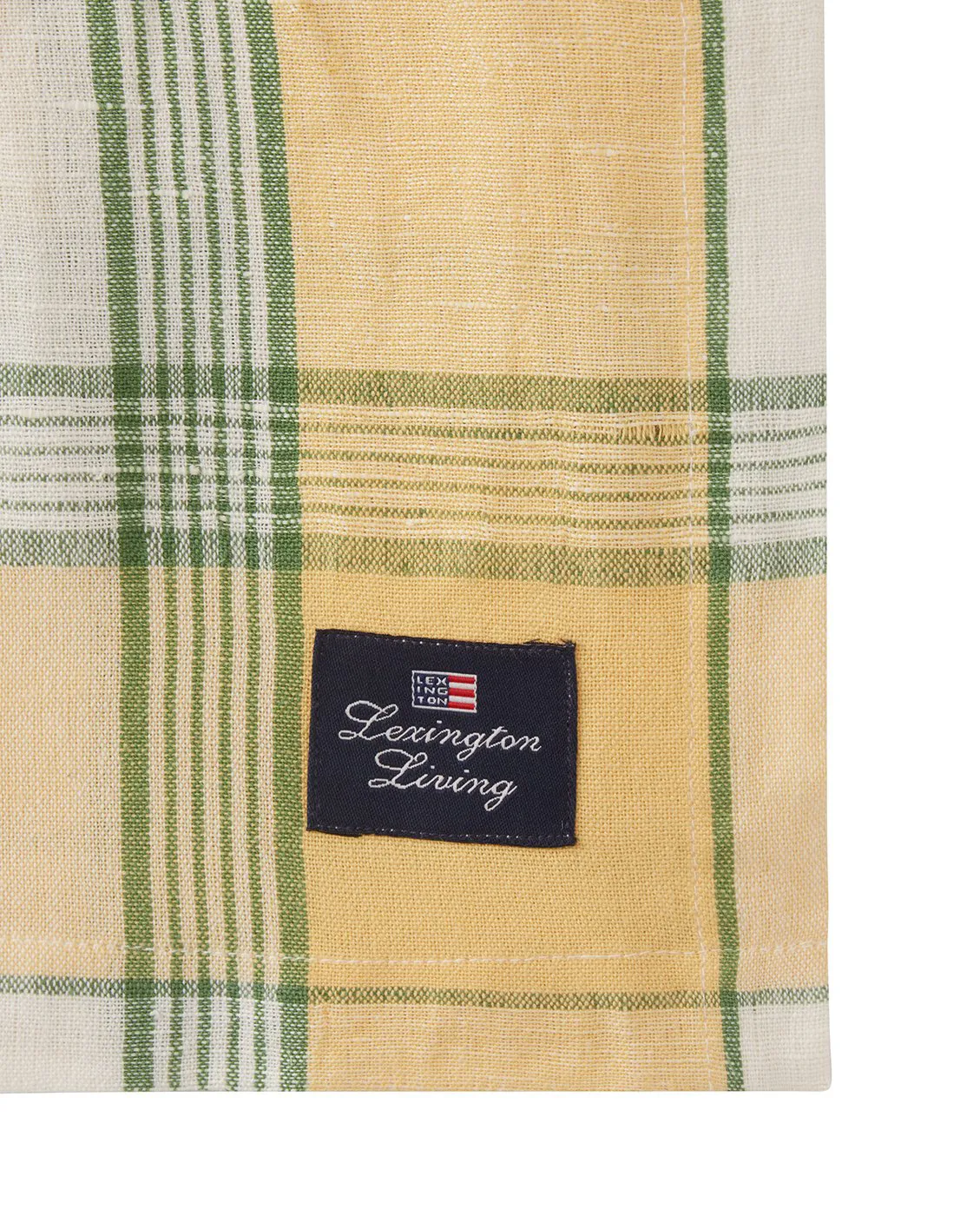 Easter Linen/Cotton テーブルクロス 150x250 cm, Yellow-green Lexington | レキシントン