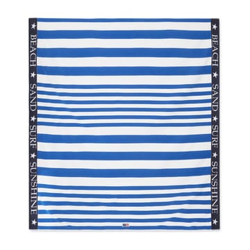 ストライ�プ Family ビーチタオル 200x180 cm - Blue-white - Lexington | レキシントン