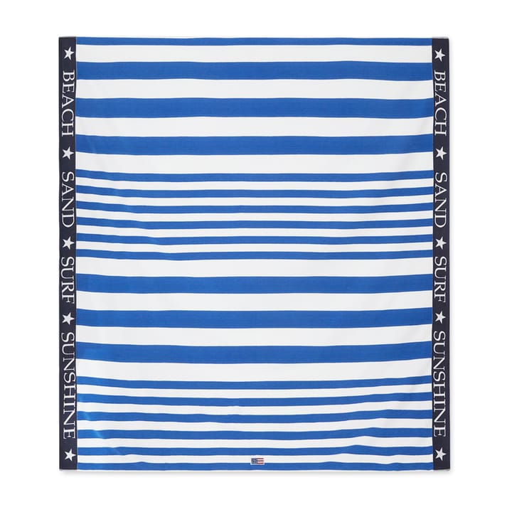 ストライプ Family ビーチタオル 200x180 cm, Blue-white Lexington | レキシントン