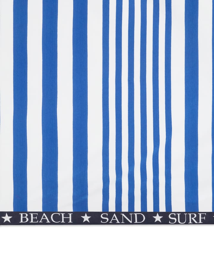 ストライプ Family ビーチタオル 200x180 cm, Blue-white Lexington | レキシントン