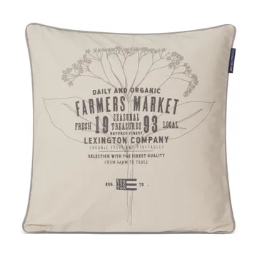 Farmers Market クッションカバー 50x50 cm - Beige - Lexington | レキシントン