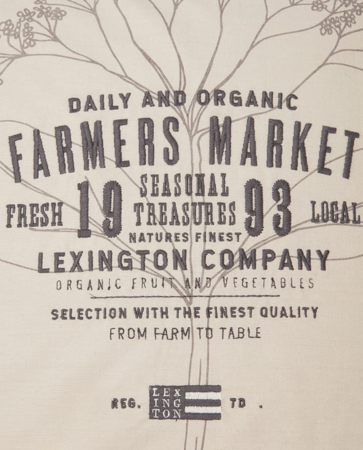 Farmers Market クッションカバー 50x50 cm, Beige Lexington | レキシントン