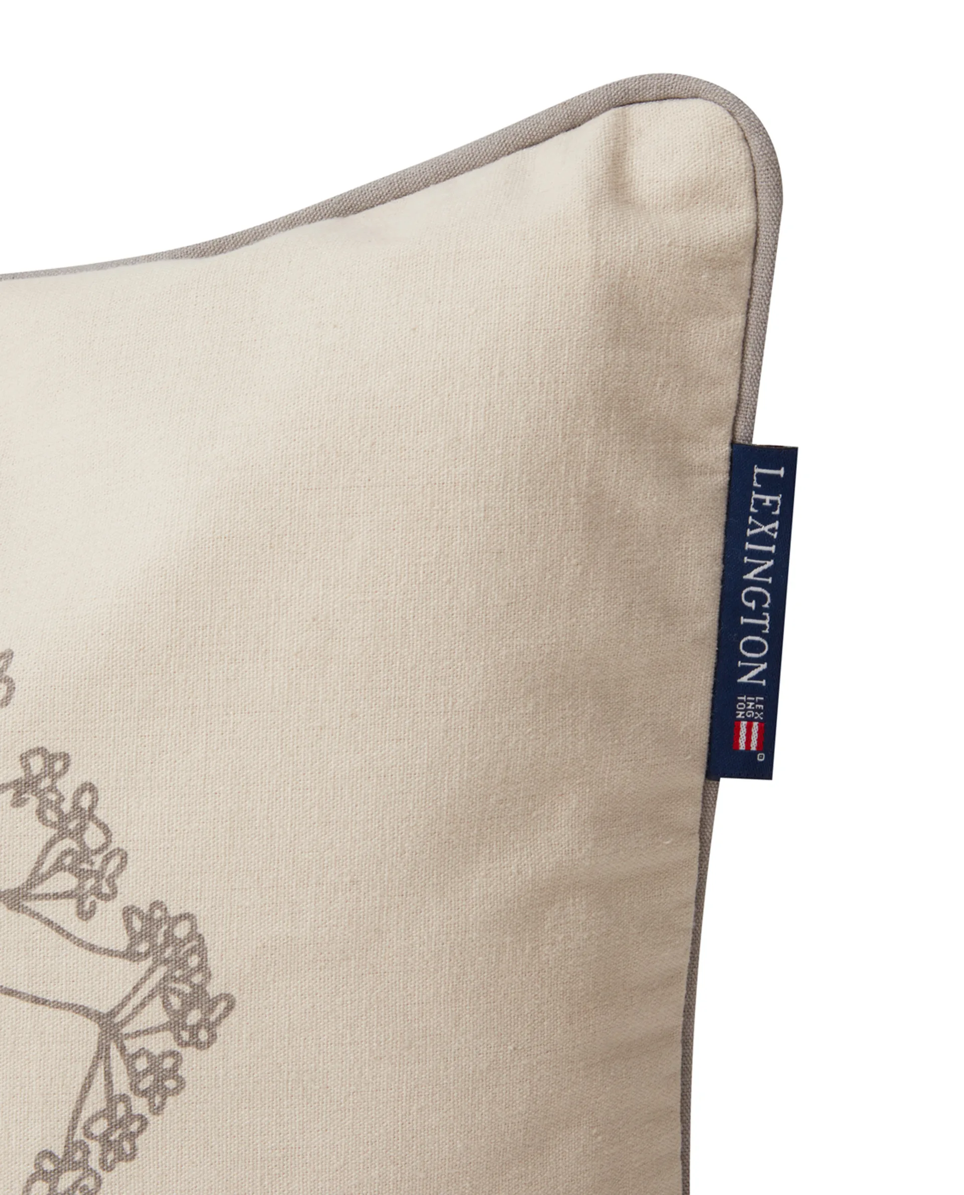 Farmers Market クッションカバー 50x50 cm, Beige Lexington | レキシントン