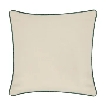 Flower Embroidered Wool Mix クッションカバー 50x50 cm - Light beige-green - Lexington | レキシントン