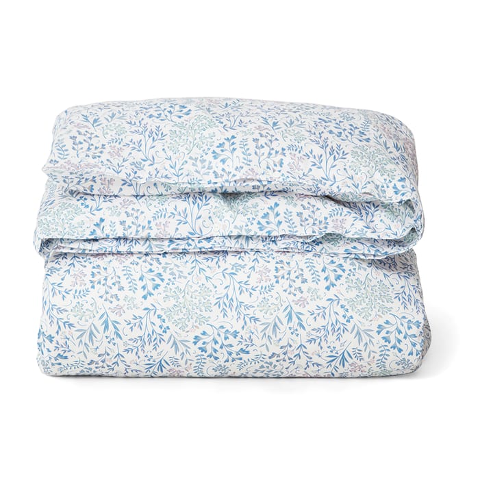Flower Printed コットンサテン ベッドシーツ 150x210 cm - Blue - Lexington | レキシントン