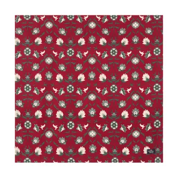 Flower プリント オーガニックコットン ナプキン - Red-beige-green - Lexington | レキシントン