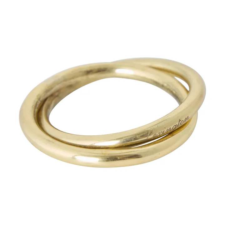 ダブルリング 真鍮 ナプキンリング - Gold, Ø4 cm - Lexington | レキシントン