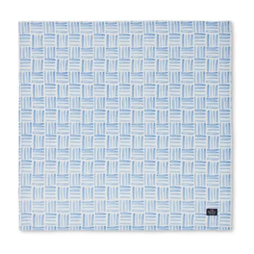 Graphic Printed コットンナプキン 50x50 cm - Blue-White - Lexington | レキシントン