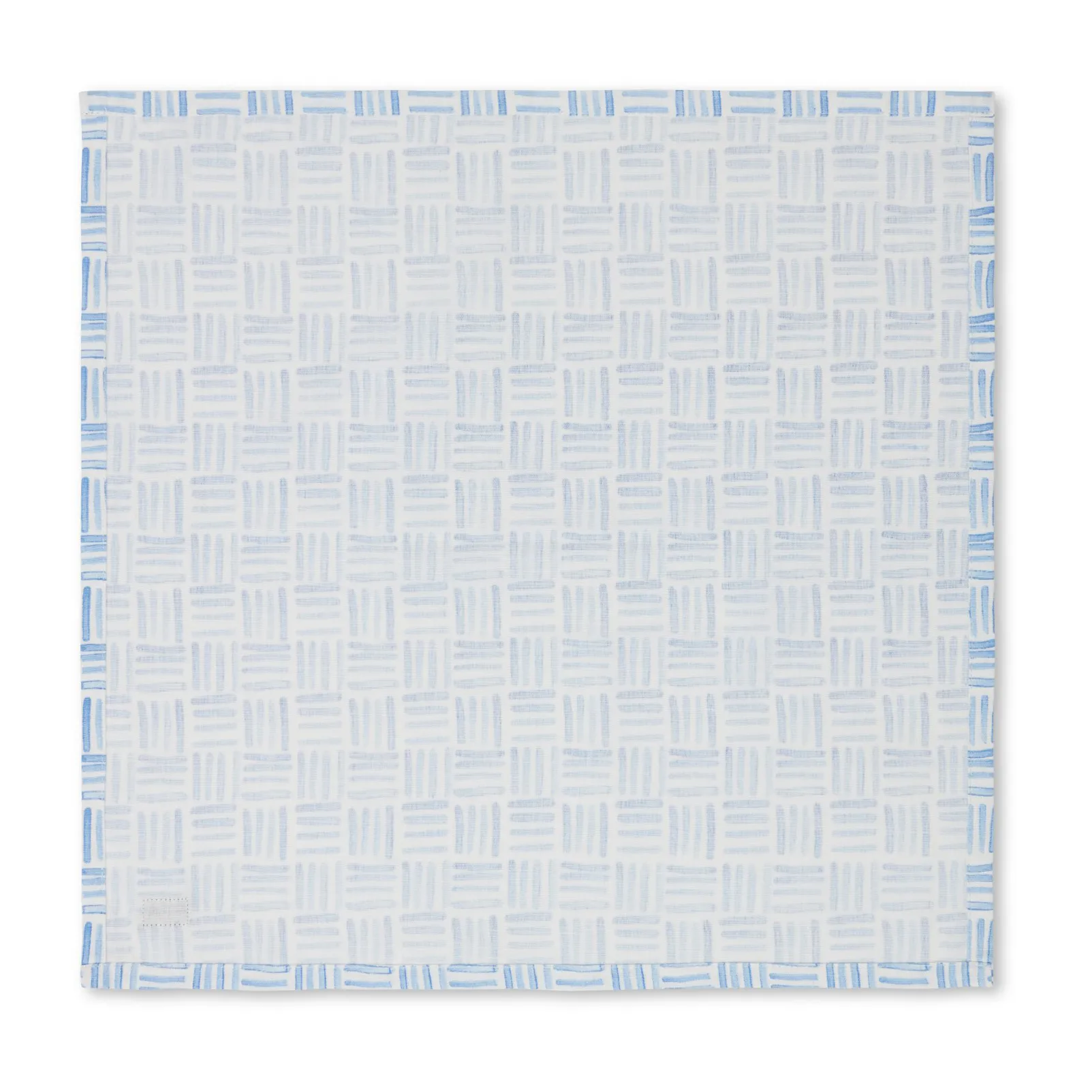 Graphic Printed コットンナプキン 50x50 cm, Blue-White Lexington | レキシントン