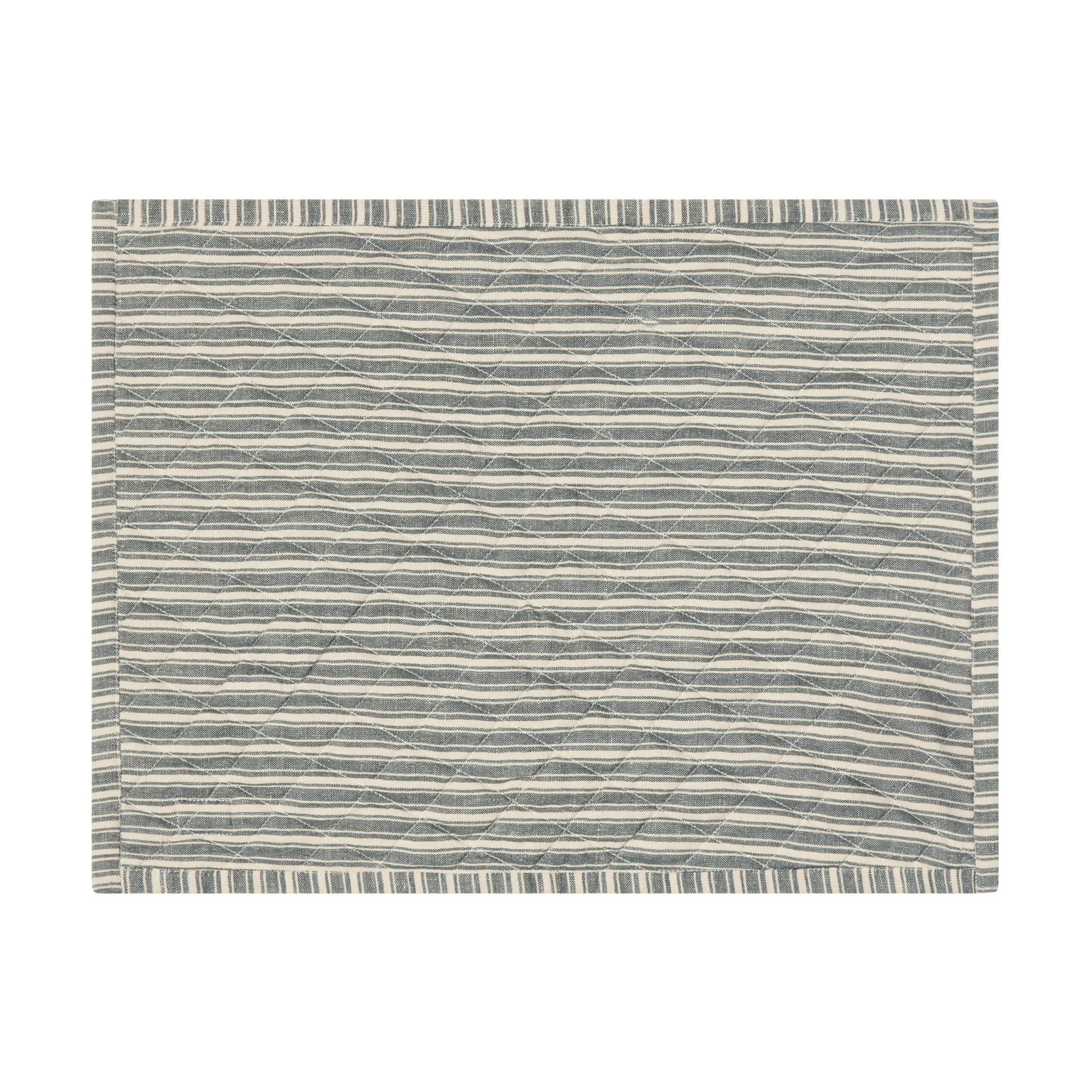 キルティング 両面 ランチョンマット, Green-Light beige-red, 35x45 cm Lexington | レキシントン