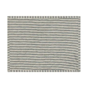 キルティング 両面 ランチョンマット - Green-Light beige-red, 35x45 cm - Lexington | レキシントン