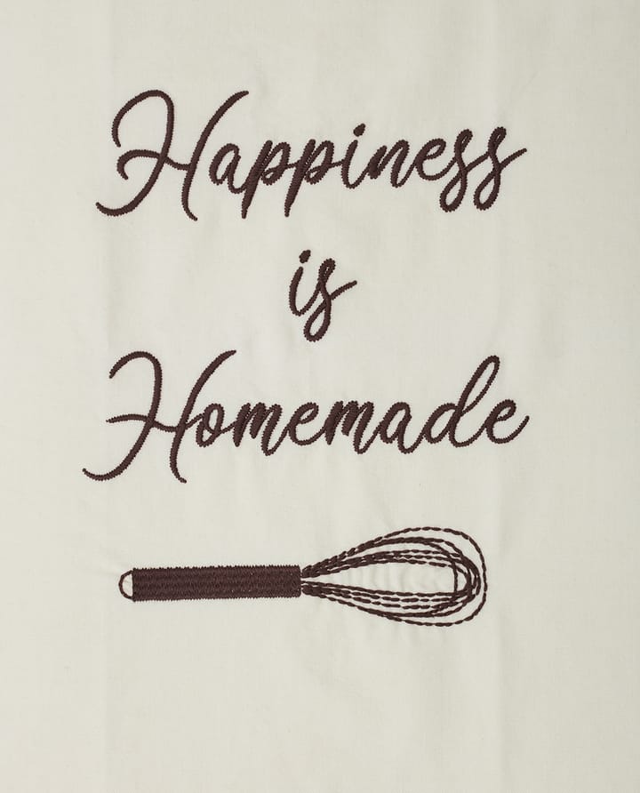 Hapiness オーガニックコットン キッチンタオル 50x70 cm, White-green Lexington | レキシントン
