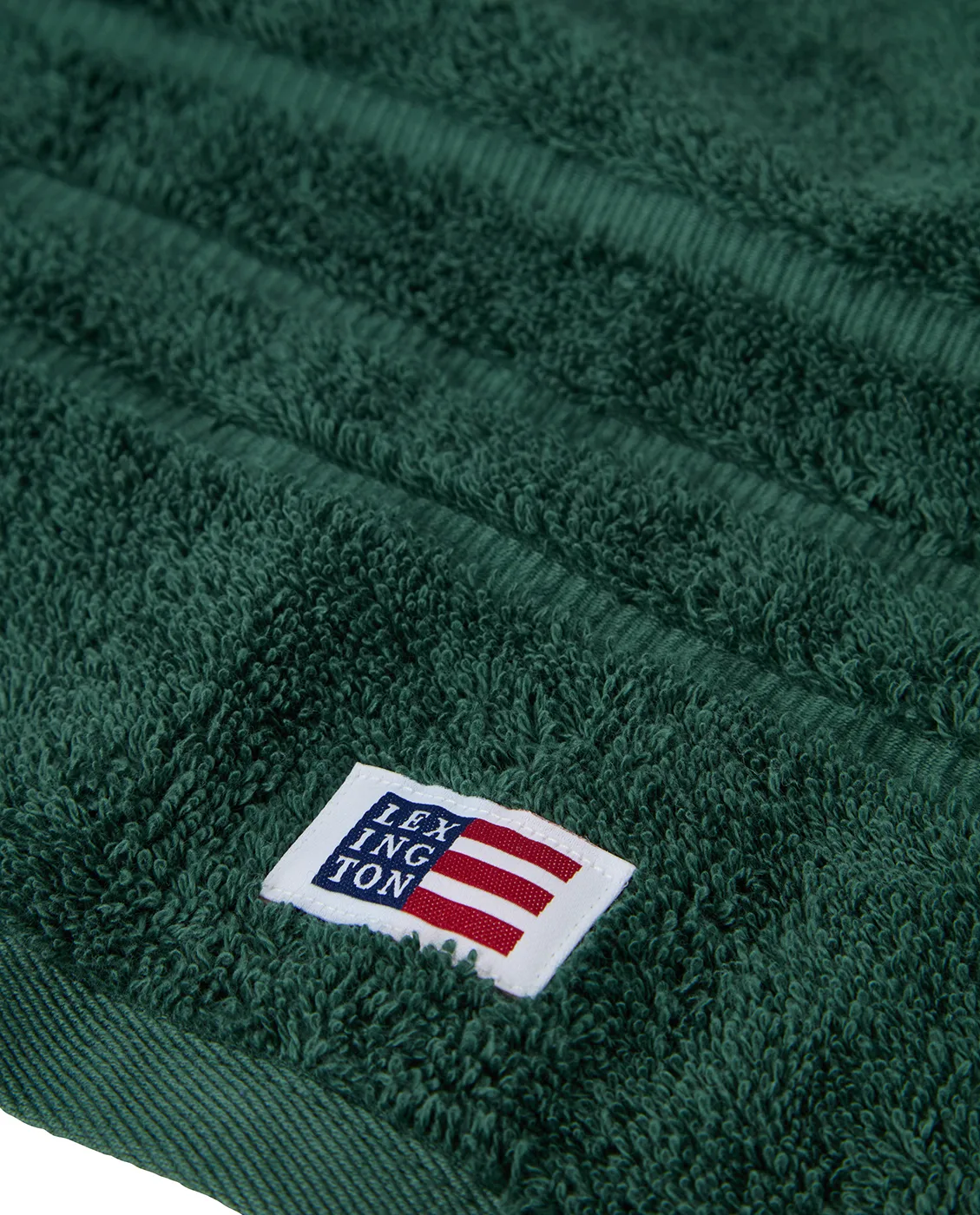 Happy Holidays Juniper オーガニックタオル 50x70 cm, Green-Light Beige Lexington | レキシントン