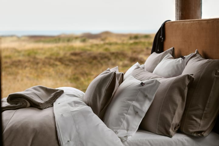Herringbone フランネル デュベカバー 150x210 cm, Beige-off white Lexington | レキシントン