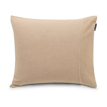 Herringbone Flanell ピローケース 50x60 cm - Beige-off white - Lexington | レキシントン