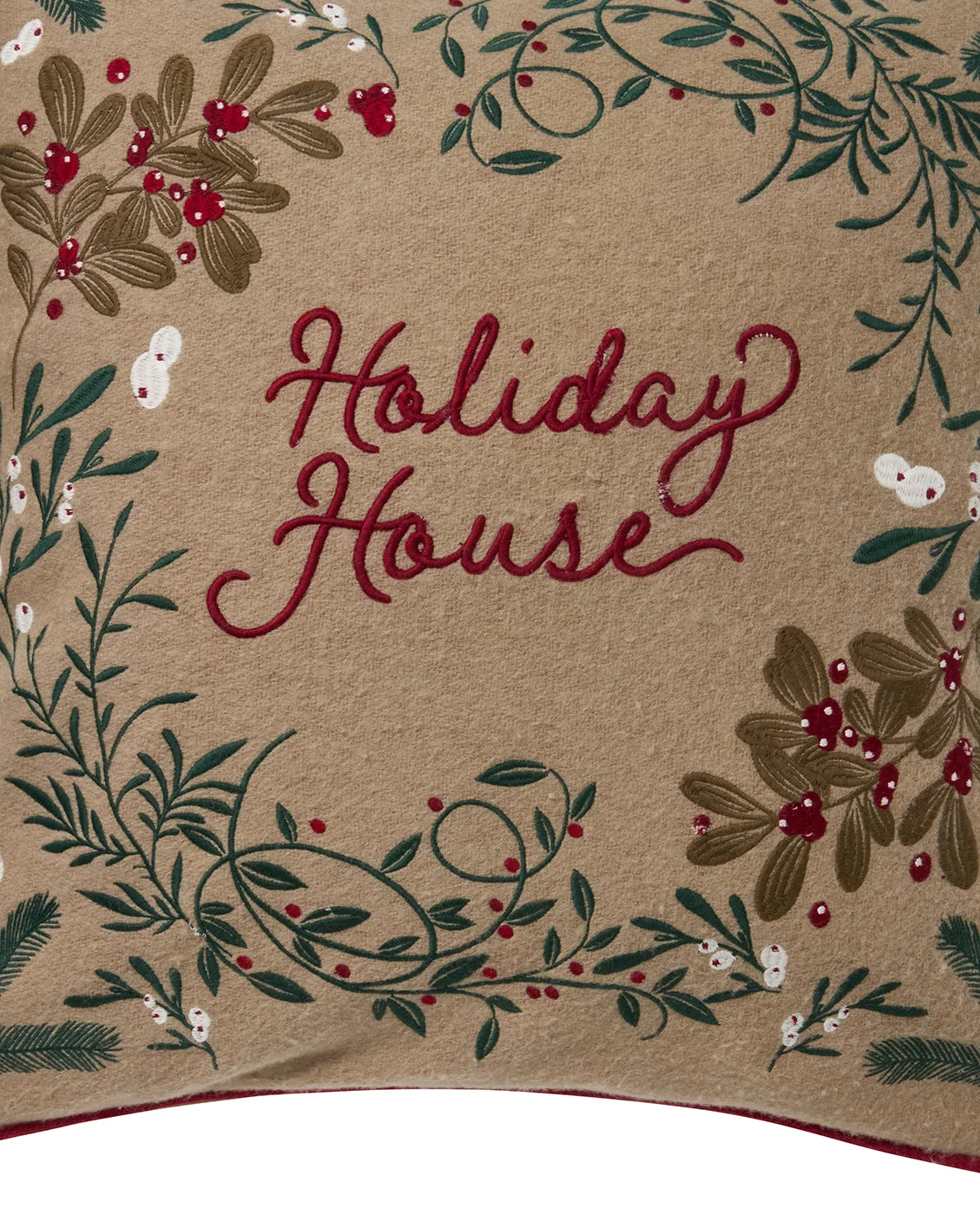Holiday Houseウールミックス クッションカバー 50x50 cm, Beige-multi Lexington | レキシントン