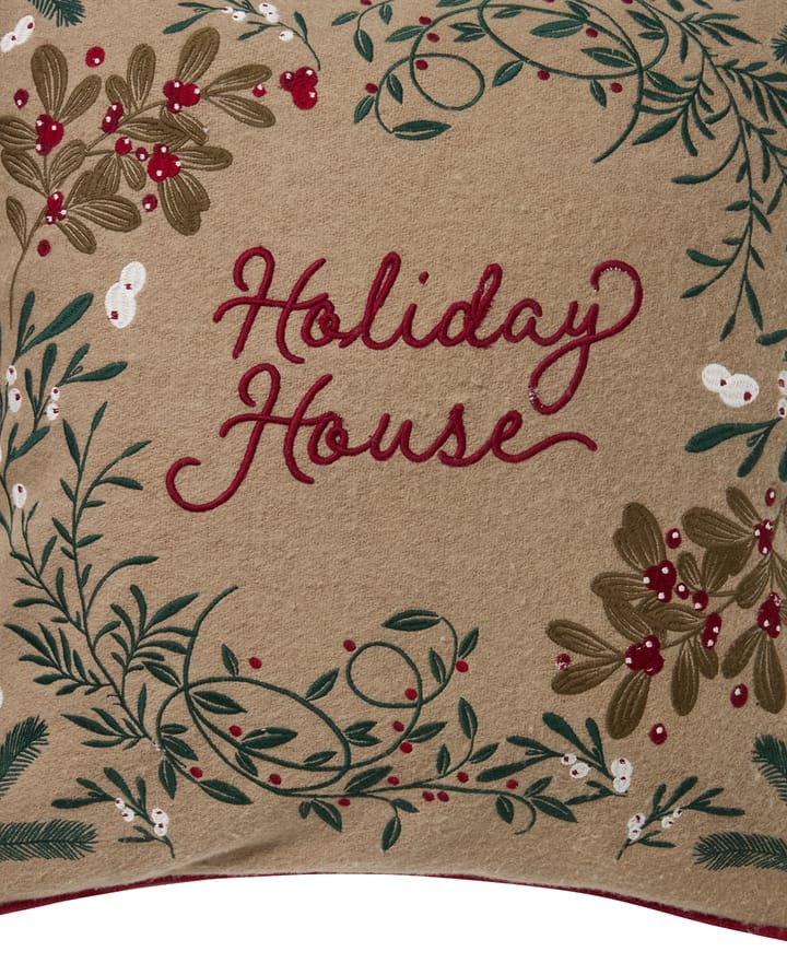 Holiday Houseウールミックス クッションカバー 50x50 cm, Beige-multi Lexington | レキシントン