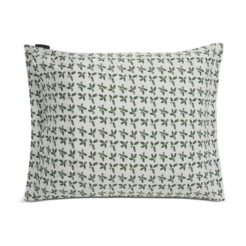 Holly プリント コットンサテンピローケース 50x60 cm - White-green - Lexington | レキシントン