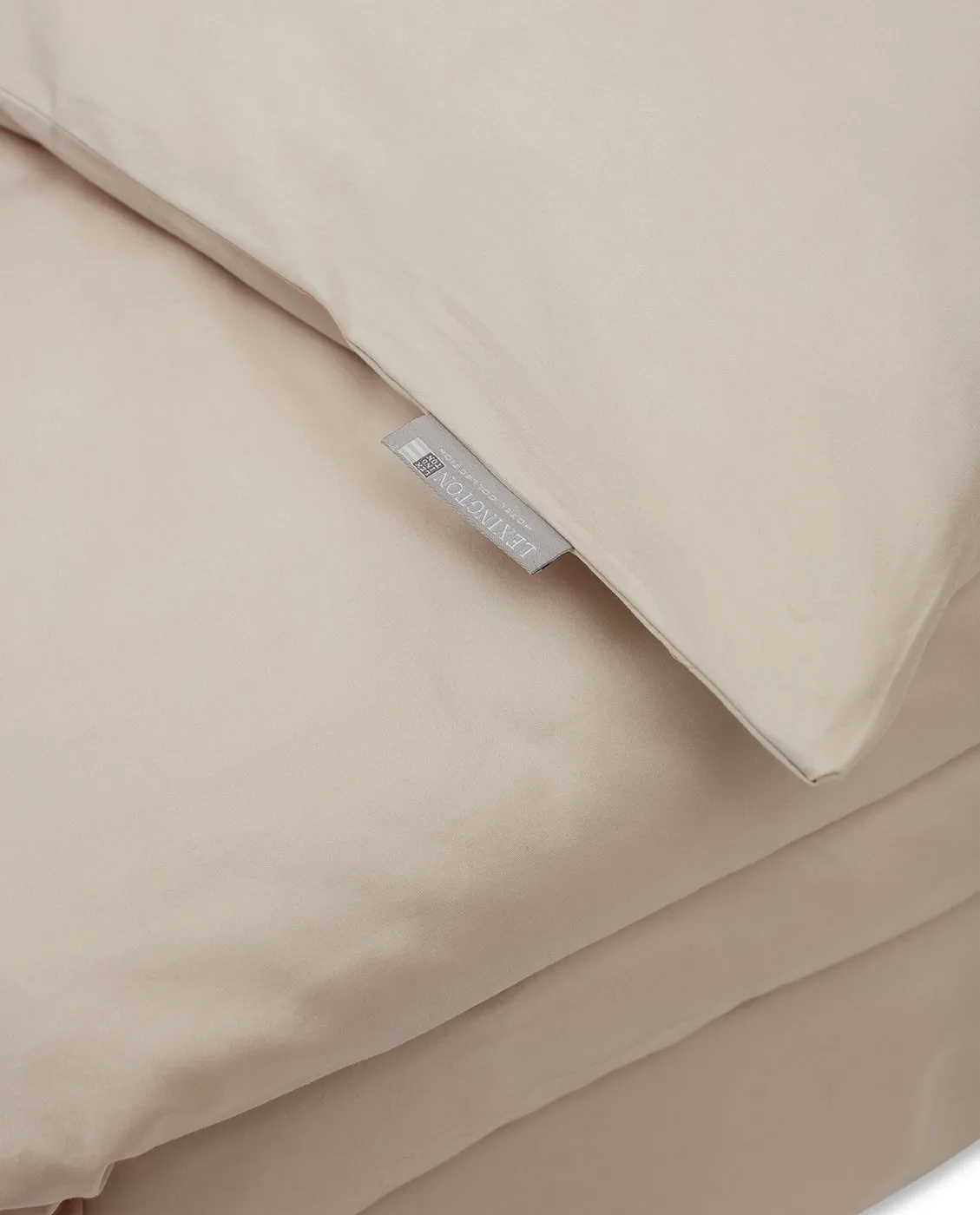 Hotel コットン　サテン デュベカバー 150x210 cm, Light sand Lexington | レキシントン