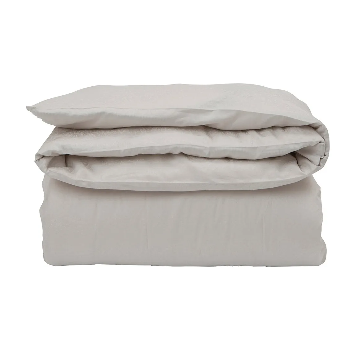 Hotel　サテン ジャガード デュベカバー 220x220 cm, Light beige Lexington | レキシントン