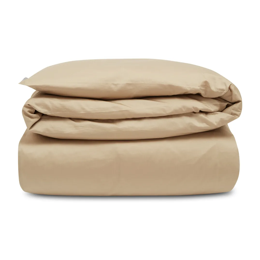 Hotel コットン　サテン デュベカバー 220x220 cm, Light beige Lexington | レキシントン