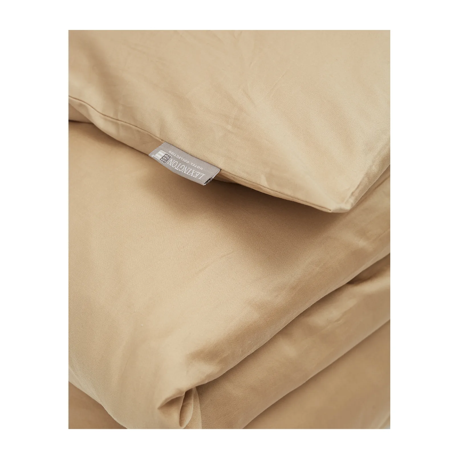 Hotel コットン　サテン デュベカバー 220x220 cm, Light beige Lexington | レキシントン