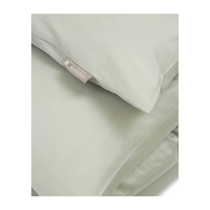 Hotel コットン　サテン デュベカバー 220x220 cm, Sage green Lexington | レキシントン