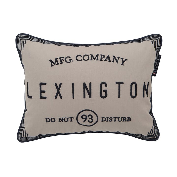 Hotel Do Not Disturb ピローケース 30x40 cm - Beige - Lexington | レキシントン