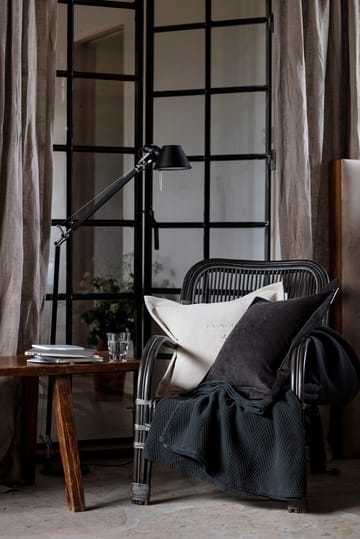 Hotel Velvet クッションカバー 50x50 cm - Dark grey - Lexington | レキシントン