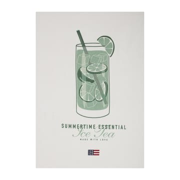 Ice Tea Organic Cotton Twill キッチンタオル 50x70 cm - White - Lexington | レキシントン
