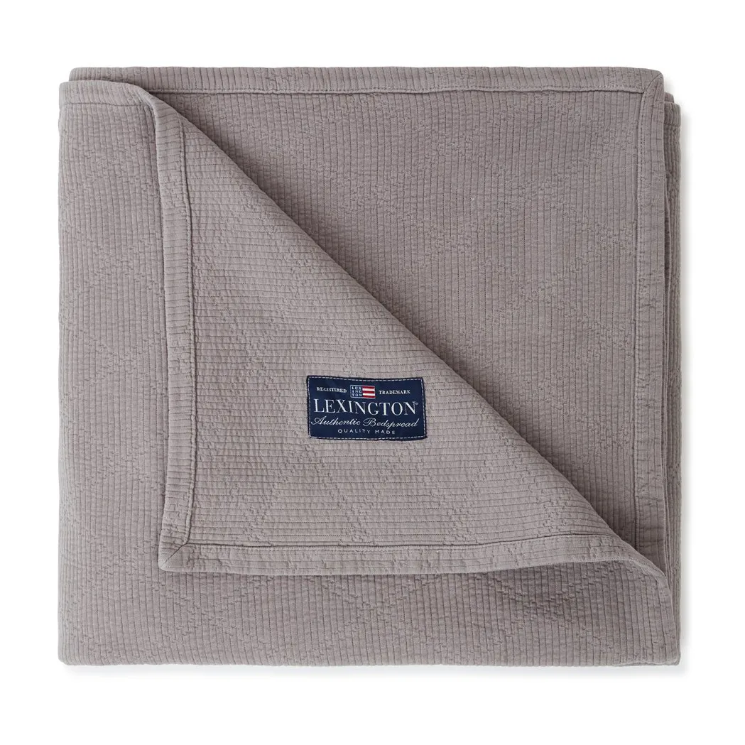Icons キルト ベッドスプレッド 240x260 cm, Gray Lexington | レキシントン