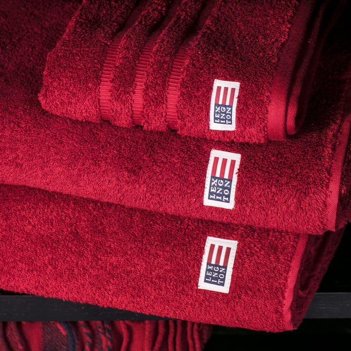 Icons オリジナルタオル 50x100 cm, red Lexington | レキシントン