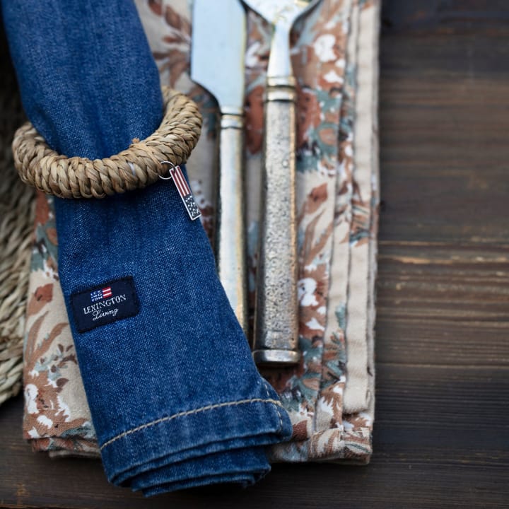 Icons デニム ナプキン 50x50 cm, denim blue Lexington | レキシントン