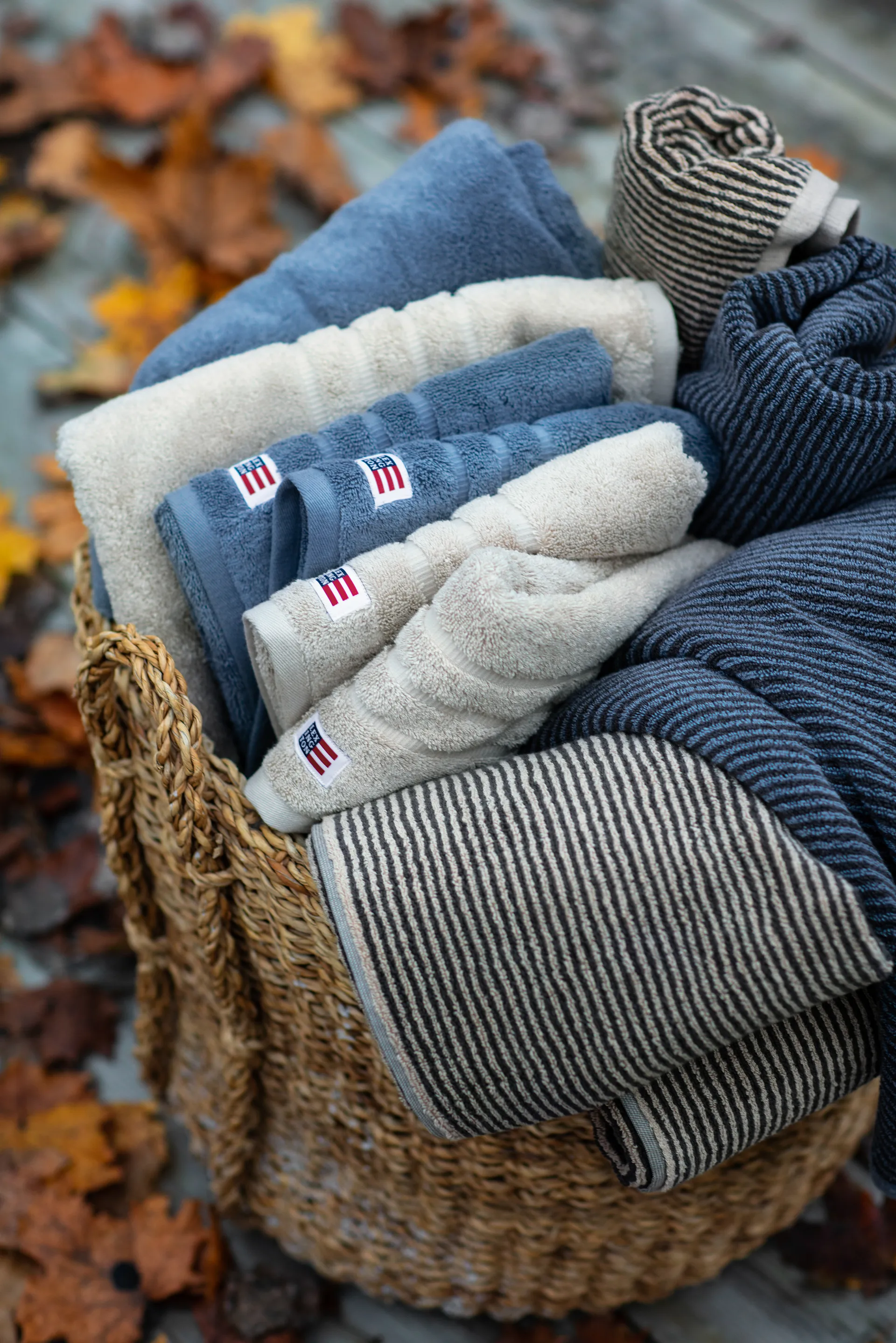 Icons オリジナルタオル 50x70 cm, Steel Blue Lexington | レキシントン