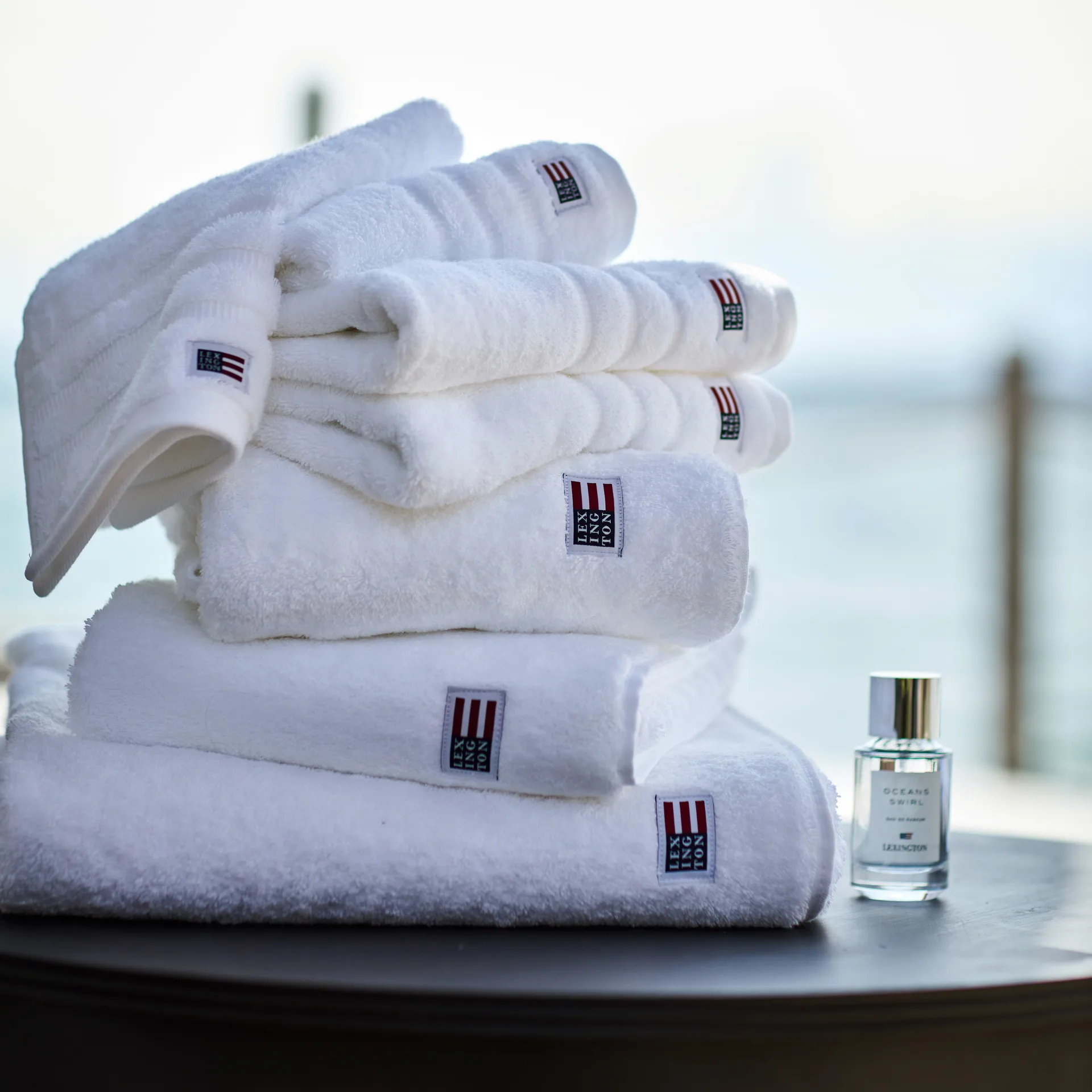 Icons オリジナル バスタオル 70x130 cm, white Lexington | レキシントン