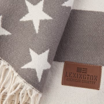 Icons Flag スロー 130x170 cm - white-grey - Lexington | レキシントン