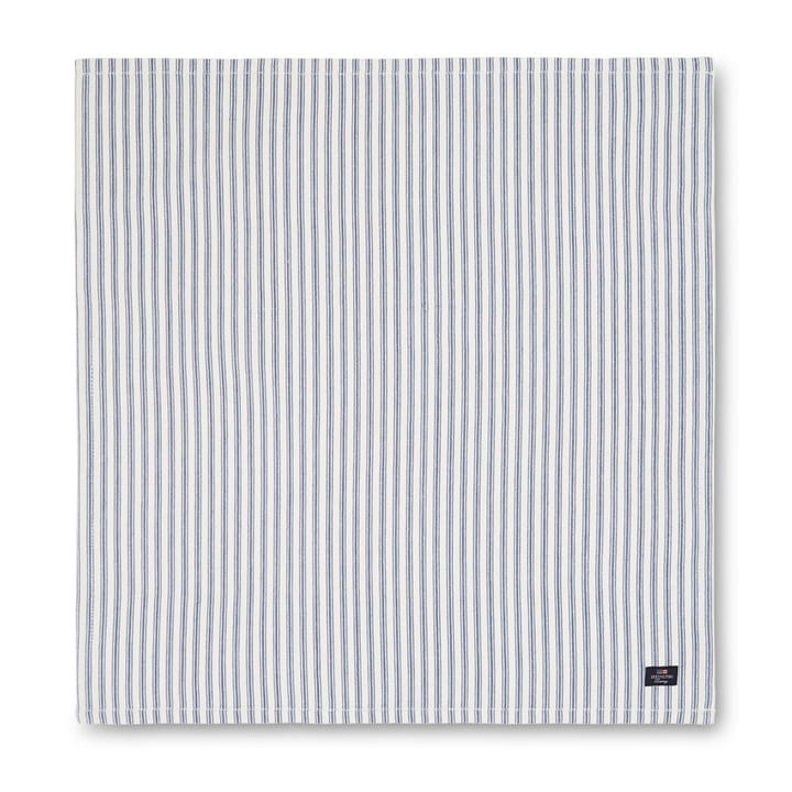 Icons Herringbone ストライプ ナプキン 50x50 cm - blue-white - Lexington | レキシントン