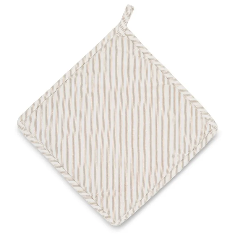 Icons Herringbone ストライプ ポット ホルダー, beige-white Lexington | レキシントン