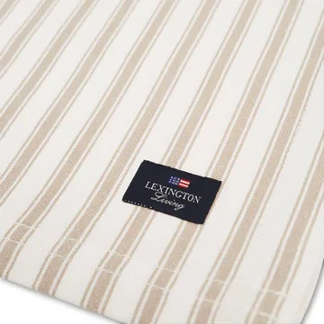 Icons Herringbone ストライプ runner 50x150 cm - beige-white - Lexington | レキシントン