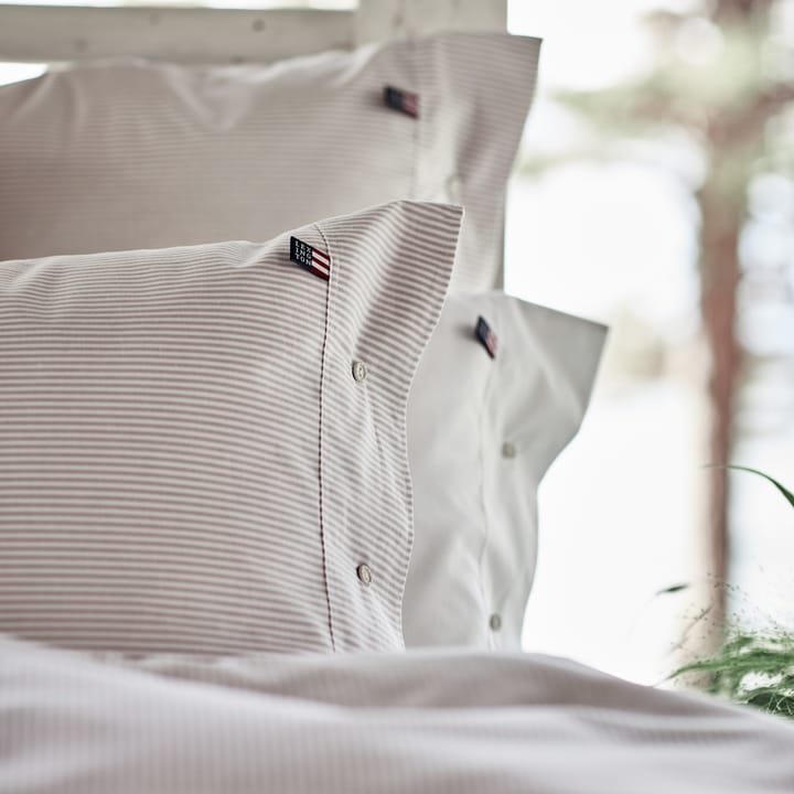 Icons Pin Point ピローケース 50x60 cm, beige-white Lexington | レキシントン