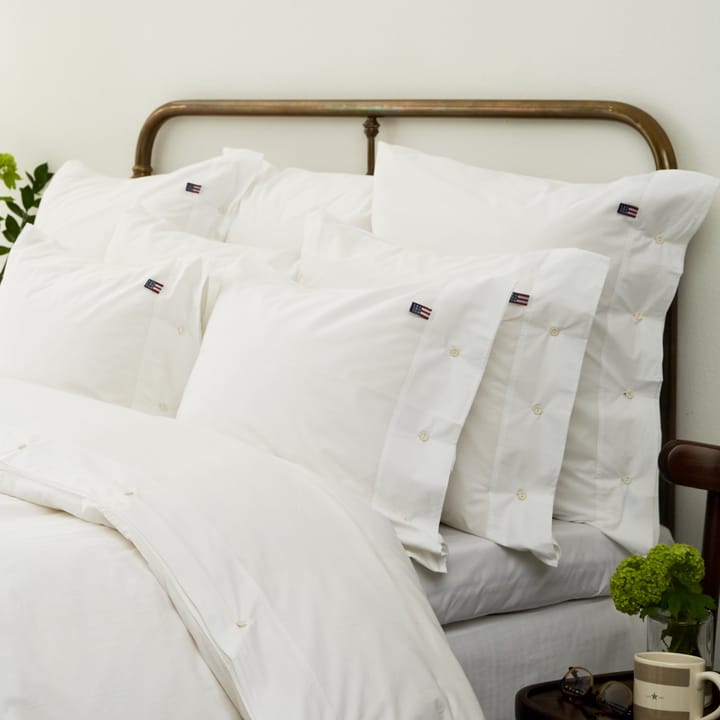 Icons Poplin ピローケース 65x65 cm, white Lexington | レキシントン