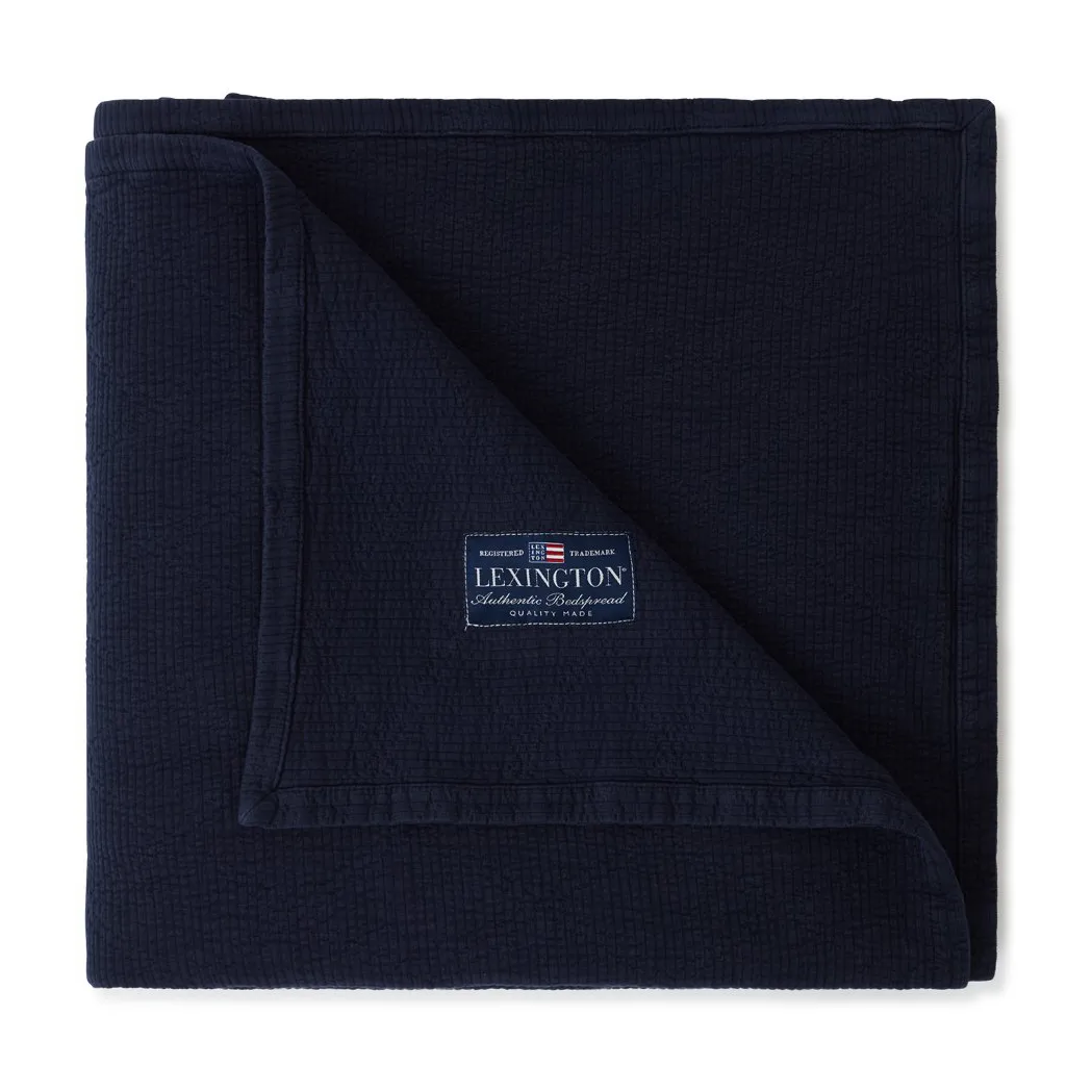 Icons Quilted ベッドスプレッド 160x240 cm, Dark blue Lexington | レキシントン