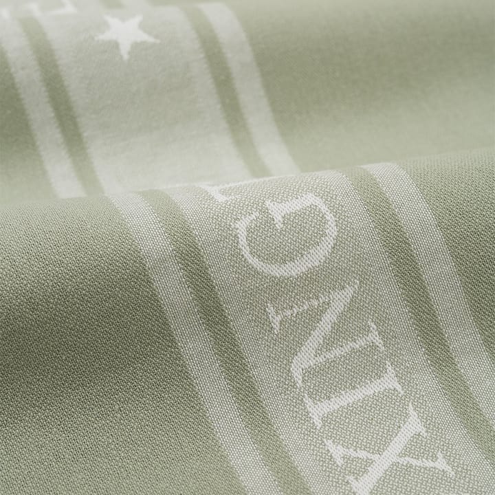 Icons Star キッチンタオル 50x70 cm, sage green-white Lexington | レキシントン