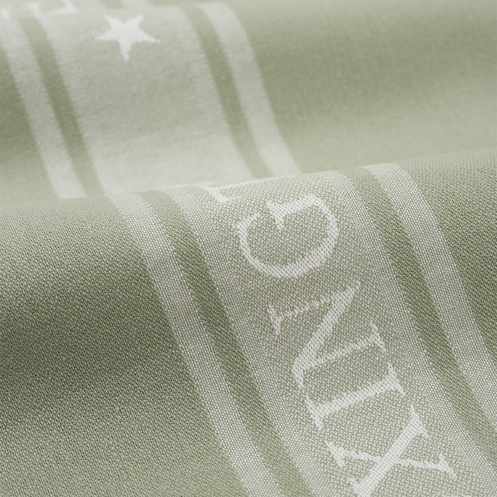 Icons Star キッチンタオル 50x70 cm - sage green-white - Lexington | レキシントン