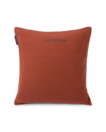 Irregular ストライプ コットン クッションカバー 50x50 cm - Copper-Grey - Lexington | レキシントン