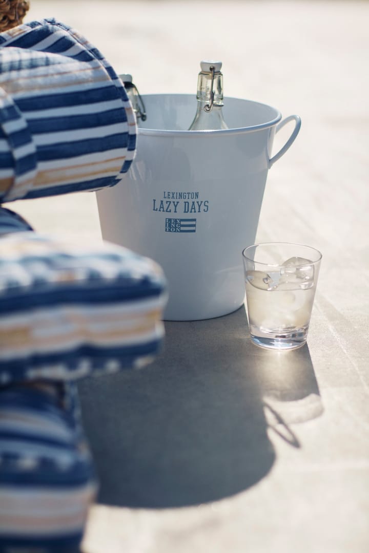 Lazy Days ice bucket Ø23 cm, White Lexington | レキシントン