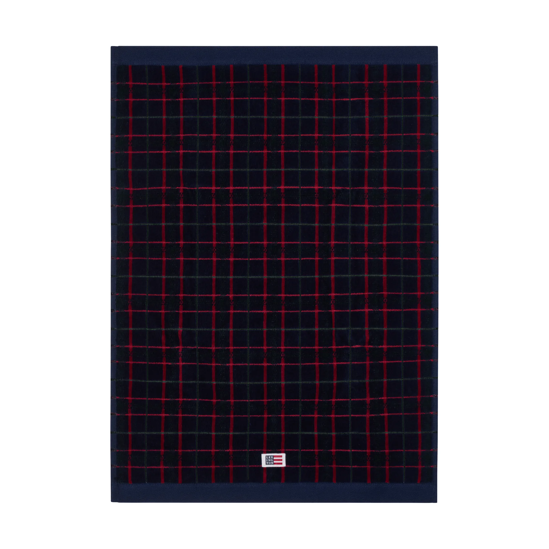 Lexington チェック柄 ハンドタオル 2枚組, Navy-green, 50x70 cm Lexington | レキシントン